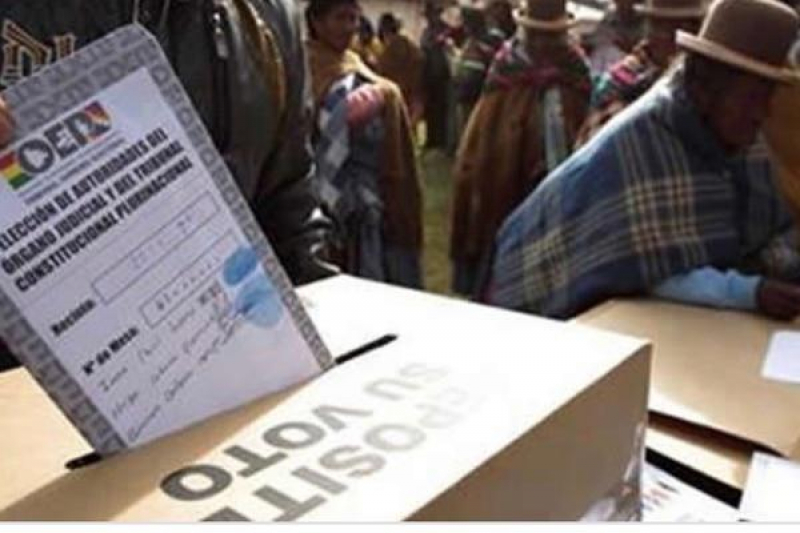 Bolivia elecciones seran en mayo, en sondeo: MAS 20%, golpistas 15%, Mesa 13%